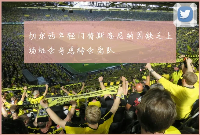 切尔西年轻门将斯洛尼纳因缺乏上场机会考虑转会离队