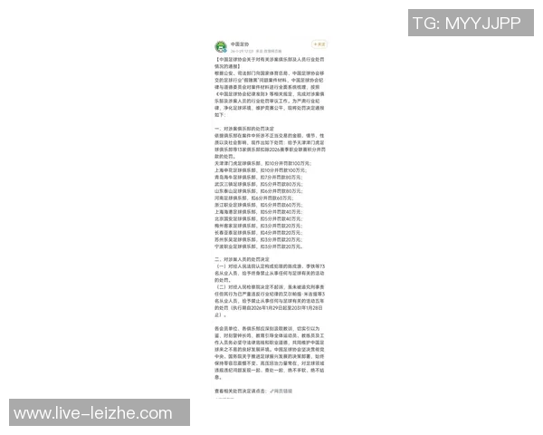 足协公布三镇处罚决定新赛季扣5分罚款80万元引发热议